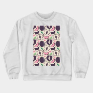 Peach Fruit Seamless - Pattern Crewneck Sweatshirt